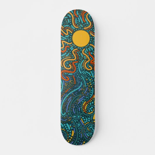Drehsonne Skateboard (Vorne)