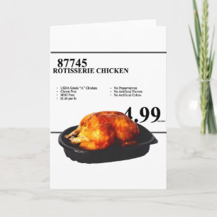 Drehspieß-Hähnchen 4.99 Lustiges Hähnchen  Karte
