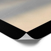 Drehspinne (Argiope Aurantia) Poster (Ecke)