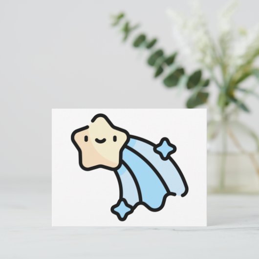 Drehstar Postkarte (Stehend Vorderseite)