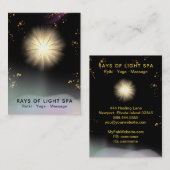 *~* Dreht Sterne Heilung Licht Uniform Energie Visitenkarte (Vorne/Hinten)