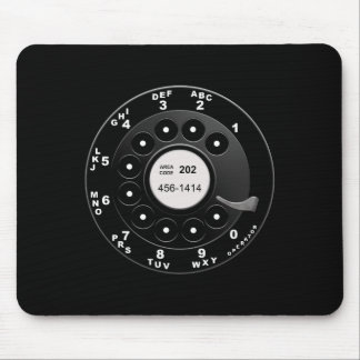 Drehtelefon-Skala Mousepad