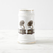 Drehteller Cartoon-Illustration Bierglas (Mittel)