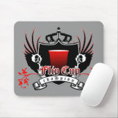 drehtest-Cup-Meister Royal-Wappen Mousepad (Mit Mouse)