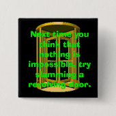 Drehtür-Knall Button (Vorderseite)