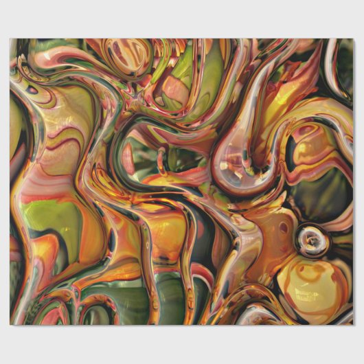 Drehung 02 geschenkpapier (Flach)