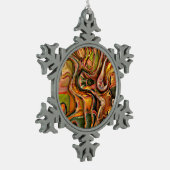 Drehung 02 schneeflocken Zinn-Ornament (Links)