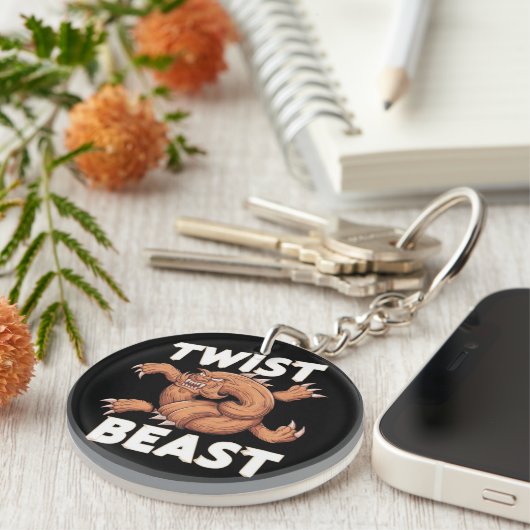 DREHUNG BEAST SCHLÜSSELANHÄNGER (Vorderseite rechts)