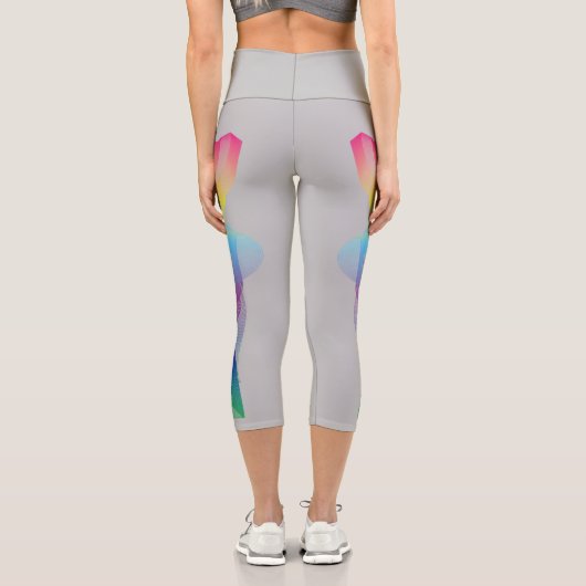 Drehung Capri Leggings (Rückseite)