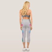 Drehung Capri Leggings (Rückseite)