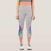 Drehung Capri Leggings (Vorderseite)