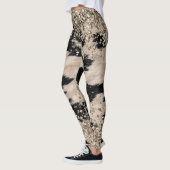 Drehung Cowhide Design Leggings (Links)