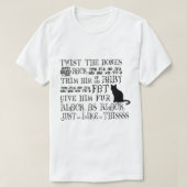 Drehung Der Knochen-Back-Zauber aus Hocus Pocus Bl T-Shirt (Design vorne)