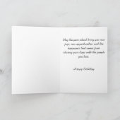 Drehung der Natur-Geburtstags-Karte Karte (Innenseite)