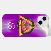 DREHUNG DES ASCLEPIUS-ZAHNCHEN-MONOGRAMM Case-Mate iPhone HÜLLE (Rückseite (Horizontal))