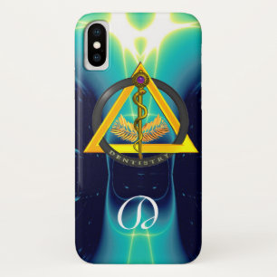 DREHUNG DES ASCLEPIUS-ZAHNCHEN-MONOGRAMM Case-Mate iPhone HÜLLE