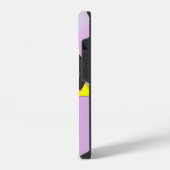 DREHUNG DES ASCLEPIUS-ZAHNCHEN-MONOGRAMM iPhone HÜLLE (Linke Seite)