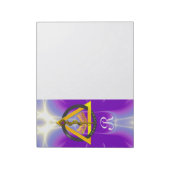 DREHUNG DES ASCLEPIUS-ZAHNCHEN-MONOGRAMM NOTIZBLOCK (Rotiert)