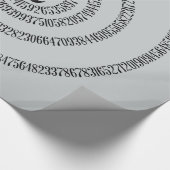 Drehung für Pi Klicken Sie auf Anpassen, um die Fa Geschenkpapier (Ecke)