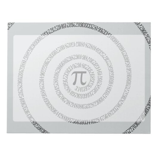 Drehung für Pi Klicken Sie auf Anpassen, um die Fa Notizblock (Vorderseite)