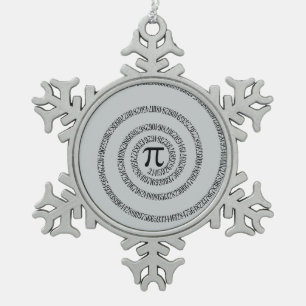 Drehung für PU-Klicken fertigen besonders an, um Schneeflocken Zinn-Ornament