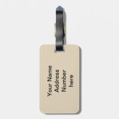 Drehung Gepäckanhänger (Rückseite vertikal)