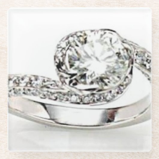 Drehung Glasuntersetzer (Vorderseite)