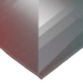 Drehung grau auf aquamariner Bordeaux Tischdecke (Schrägansicht)