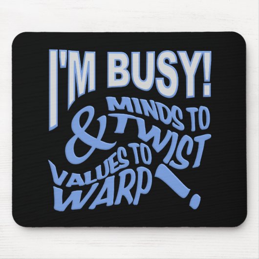 Drehung-Mousepad Mousepad (Vorne)