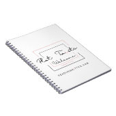 Drehung Notizblock (Rechte Seite)