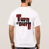 Drehung oder Brand T-Shirt (Rückseite)