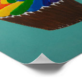 Drehung Poster (Ecke)