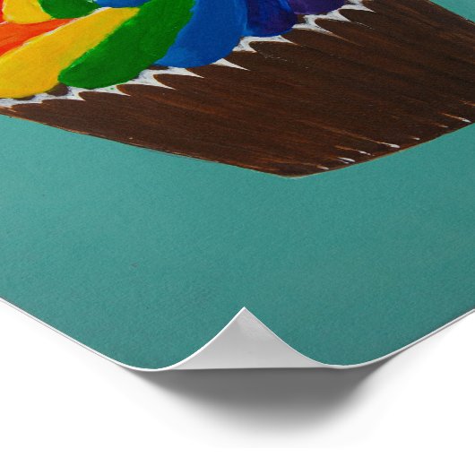 Drehung Poster (Ecke)