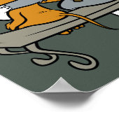 Drehung Poster (Ecke)