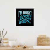 Drehung-Poster Poster (Küche)