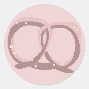 Drehung Salzen Geburtstagsparty Runder Aufkleber