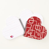 Drehung und Rot Notizblock (Innenseite)