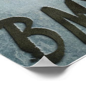 Drehung und Shout Poster (Ecke)