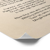 Drehung Ye Twine Ye Gedicht von Walter Scott Vinta Poster (Ecke)