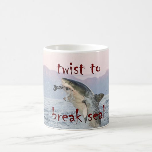 Drehung, zum des Siegels zu brechen - Kaffeetasse (Mittel)