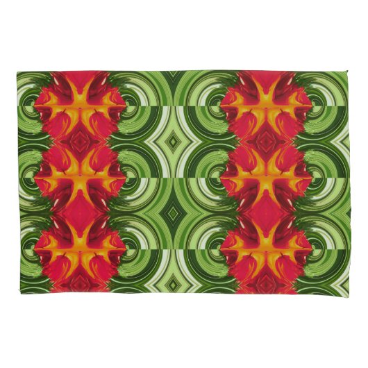 Drehungen und Turns Reversible Pillowcase Kissenbezug (Vorderseite)