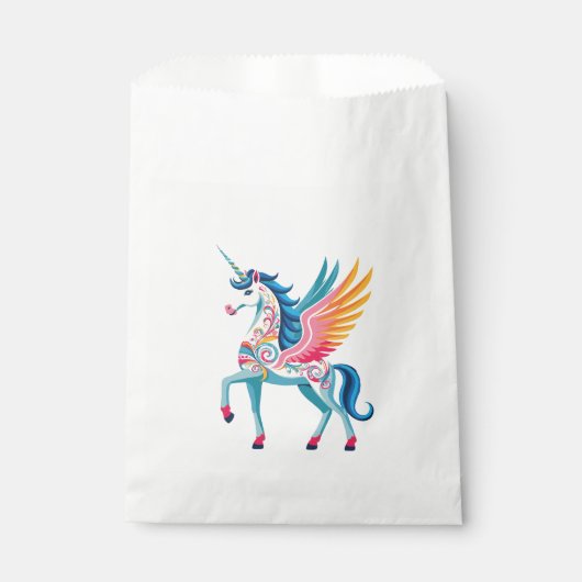 Drehunicorn Geschenktütchen (Vorderseite)