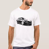 Drehvektorbild Mazdas RX7 T-Shirt (Vorderseite)