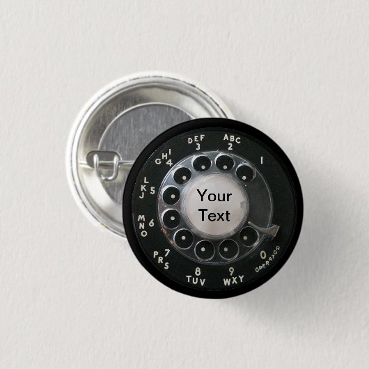 Drehwählscheibe Button (Vorne & Hinten)
