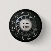 Drehwählscheibe Button (Vorderseite)