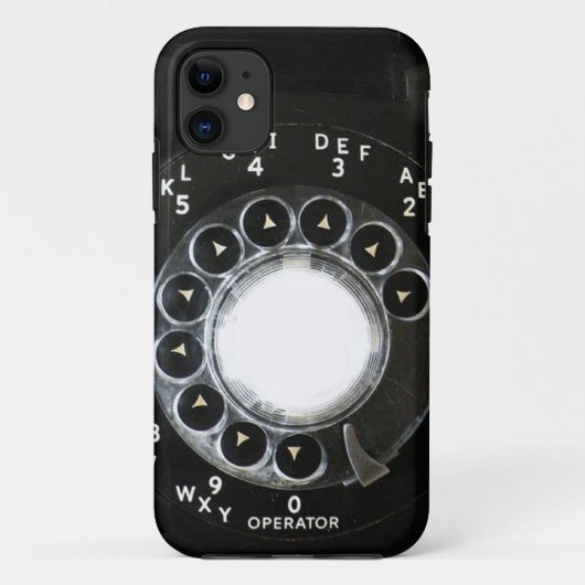Drehwählscheibentelefon Case-Mate iPhone Hülle (Rückseite)