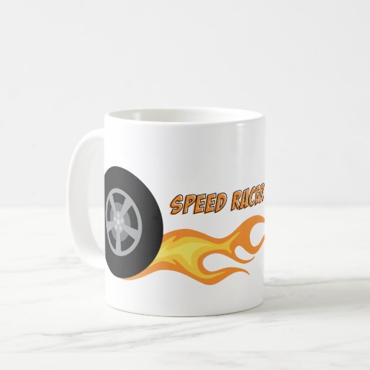 Drehzahlmesser Kaffeetasse (Vorderseite Links)