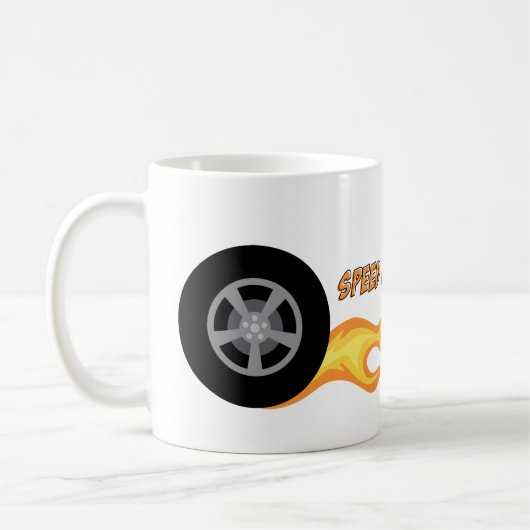 Drehzahlmesser Kaffeetasse (Links)