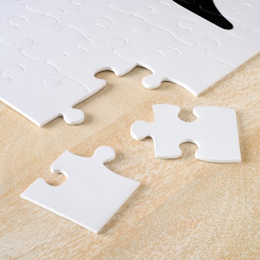 Drehzyklus: Abstrakt Schwarz/Weiß Puzzle (Seite)