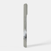 Drei 3 Wölfe heulen am Mond Tierart iPhone 15 Hülle (Rechte Seite)